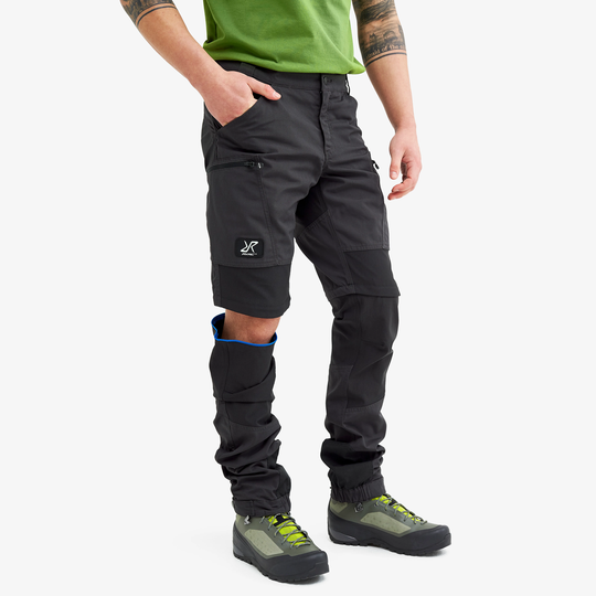 Nordwand Pro Zip-off Pants Miehet Anthracite, Koko:M - Zip-off-housut
