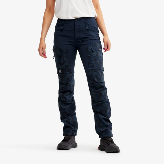 RVRC GP Pants Naiset Thunder Camo, Koko:XL - Ulkoiluhousut, Vaellushousut & Retkeilyhousut
