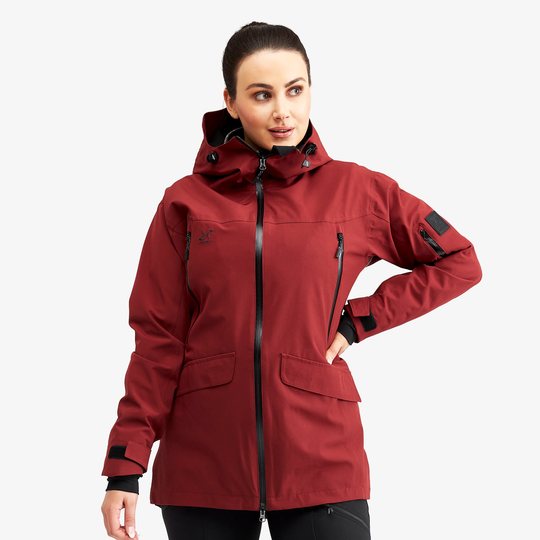 Monsoon Jacket Naiset Chilli, Koko:XL - Ulkoilutakki, Kuoritakki & Tuulitakki