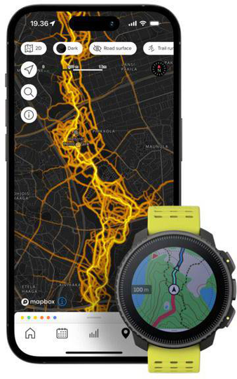 Suunto Vertical Stainless Steel Black/Lime