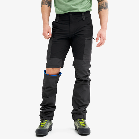 RVRC GP Pro Zip-off Pants Miehet Black, Koko:2XL - Zip-off-housut