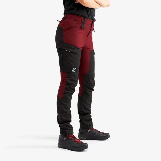 RVRC GP Pants Naiset Bison Red, Koko:L - Ulkoiluhousut, Vaellushousut & Retkeilyhousut