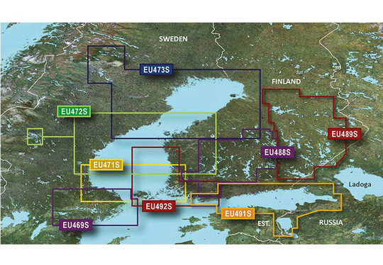 Garmin Keitele-Päijänne-Tampere microSD ™ / SD ™ -kortti: VEU488S, Kartat & Ohjelmistot