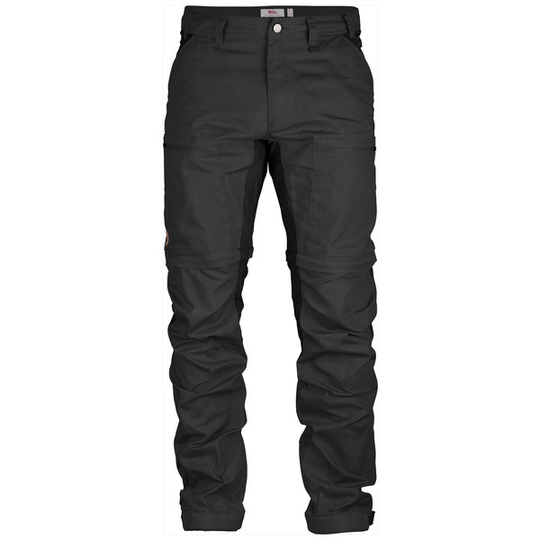 Fjällräven Abisko Lite Trekking Zip-off M Long - Dark Grey-black - Miehet - 44 - Partioaitta
