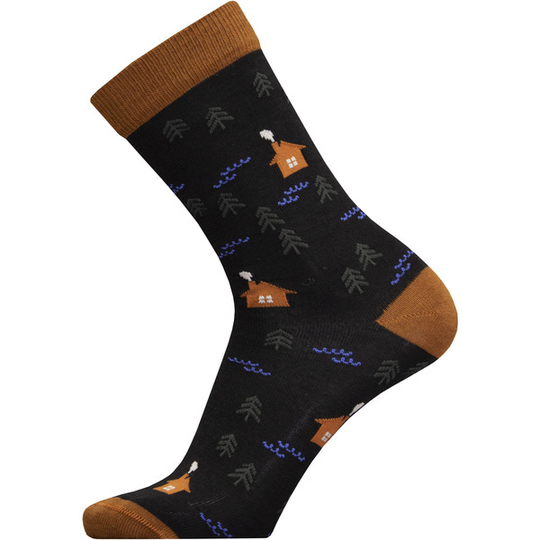 Sukkamestarit Merinovillasukat - Mökki Karamelli - Unisex - 35-38 - Partioaitta