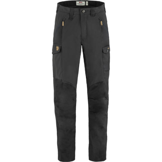 Fjällräven Abisko Trousers M - Dark Grey - Miehet - 44 - Partioaitta