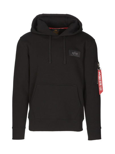 Back print hoody -huppari