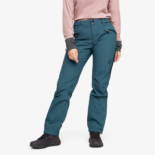 Silence Proshell 2.0 Pants Naiset Moonlit Ocean, Koko:L - Ulkoiluhousut, Vaellushousut & Retkeilyhousut