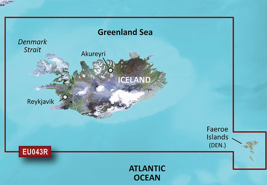 Garmin Iceland to Orkney Garmin microSD™/SD™ card: HXEU043R, Kartat & Ohjelmistot