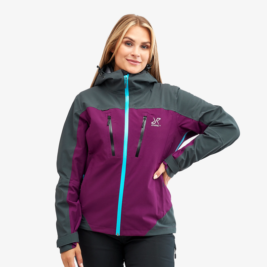 Silence Proshell Jacket Naiset Purple Rain 2.0, Koko:L - Ulkoilutakki, Kuoritakki & Tuulitakki
