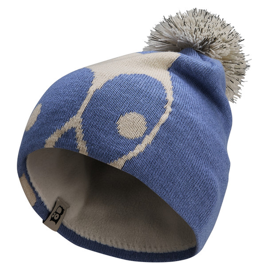 Namuk Pola Beanie - Purple Blue / Off White - Lapset - S/M - Partioaitta
