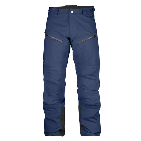 Fjällräven Bergtagen Eco-shell Trousers M - Mountain Blue - Miehet - 52 - Partioaitta