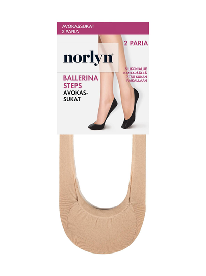 Ballerina steps -avokassukat 2-pack
