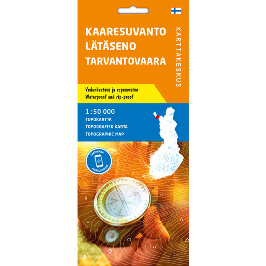 Karttakeskus Kaaresuvanto Lätäseno Tarvantovaara - Nocolor - OneSize - Partioaitta
