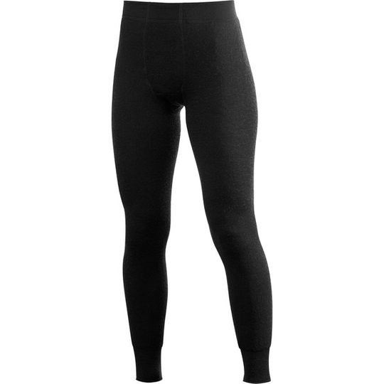 Woolpower Long Johns 400 - Black - Unisex - XS - Partioaitta