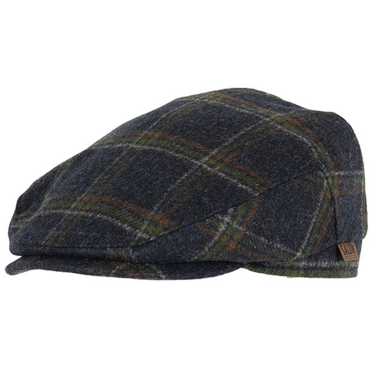 Salon Lakkitehdas Flat Cap Eero Gen Merino - Blue - Unisex - 59 - Partioaitta