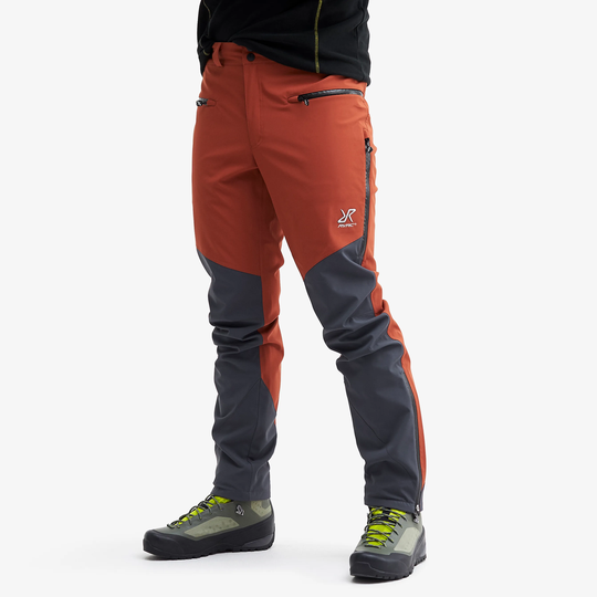 Silence Proshell 2.0 Pants Miehet Rusty Orange, Koko:2XL - Ulkoiluhousut, Vaellushousut & Retkeilyhousut