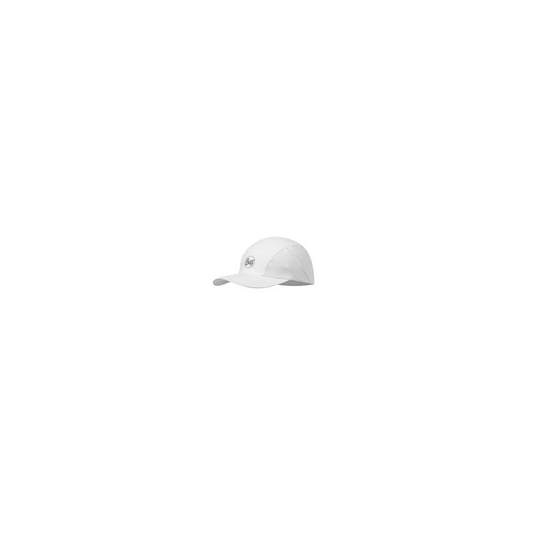 Buff Pro Run Cap R-Solid White lippalakki