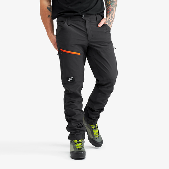 Silence Pants Miehet Anthracite, Koko:L - Ulkoiluhousut, Vaellushousut & Retkeilyhousut