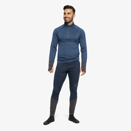 Hiball Waffle Base Layer Set Miehet Dark Denim, Koko:2XL - Miehet > Aluskerrastot