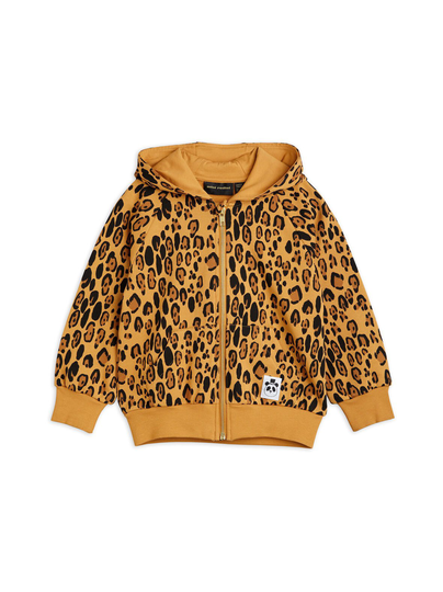 Basic leopard -huppari