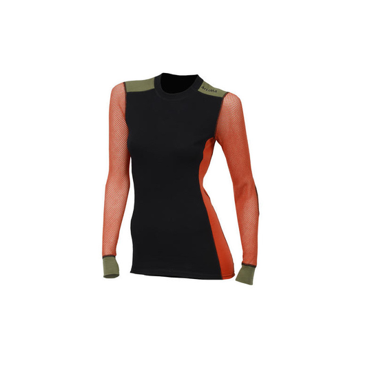 Aclima WN Hiking Crew Neck naisten merinovilla verkkoaluspaita