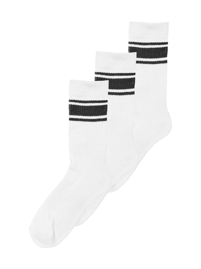 Onsrody 3 stripe -tennissukat 3-pack