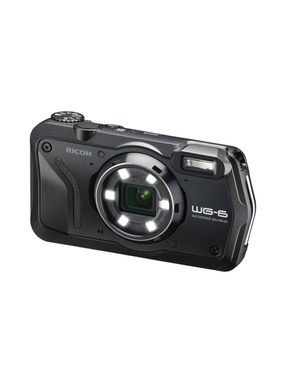 Ricoh wg-6 -vedenkestävä digikamera - musta