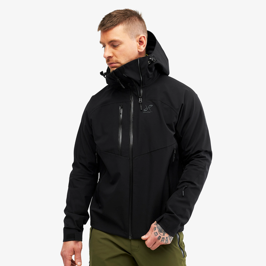 Cyclone Rescue Jacket 2.0 Miehet Black, Koko:2XL - Ulkoilutakki, Kuoritakki & Tuulitakki