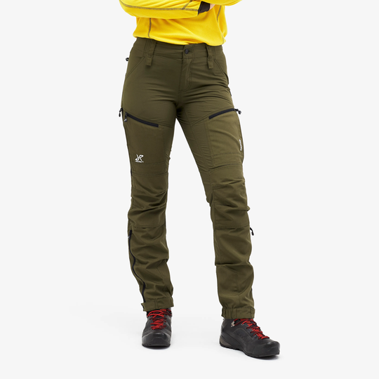 RVRC GP Pro Rescue Pants Naiset Dark Olive 2.0, Koko:2XL - Ulkoiluhousut, Vaellushousut & Retkeilyhousut