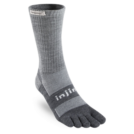 INJINJI Outdoor Mw Crew - Charcoal - Unisex - L - Partioaitta