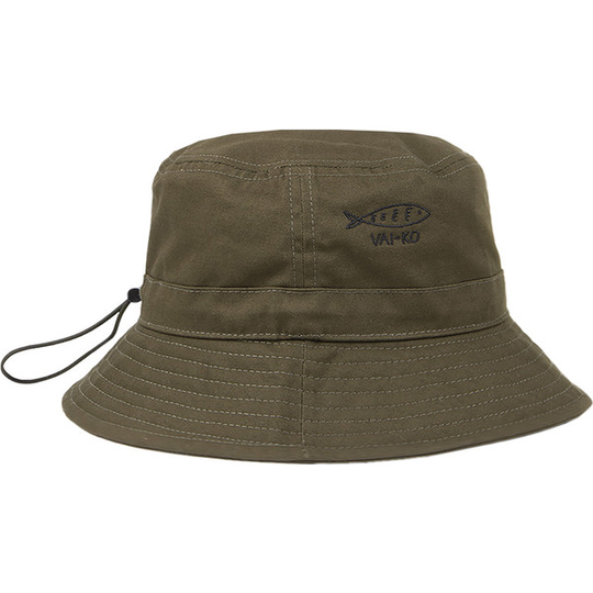 VAI-KO Kalavale Bucket Hat - Dark Olive - Unisex - OneSize - Partioaitta