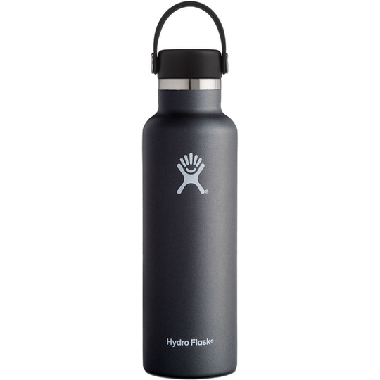 Hydro Flask Standard Mouth 621ml - Black - OneSize - Partioaitta