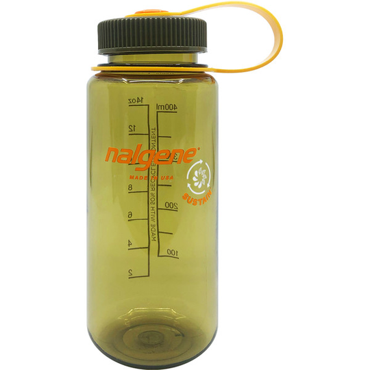 Nalgene Wide Mouth 0.5l Sustain - Olive - OneSize - Partioaitta