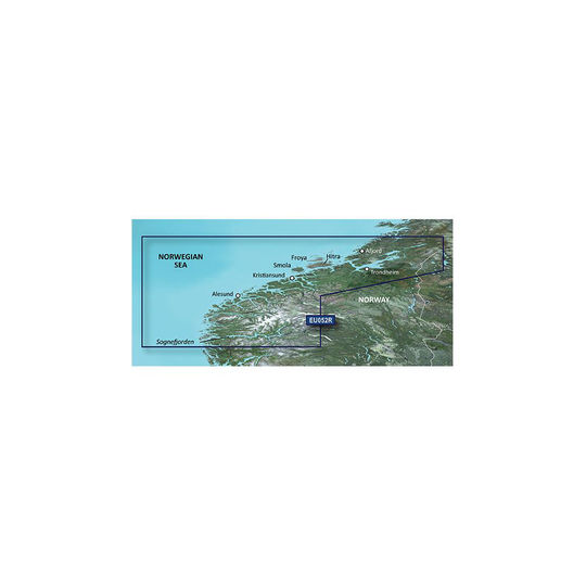 Garmin Sognefjorden-Svefjorden microSD™/SD™-kortti: VEU052R, Kartat & Ohjelmistot