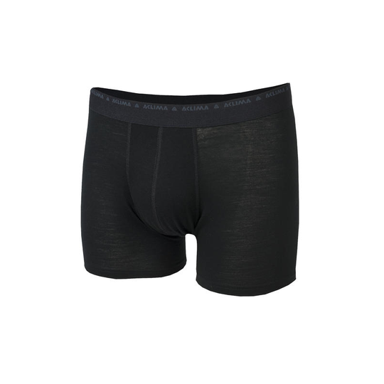 Aclima LightWool Shorts miesten boxerit musta