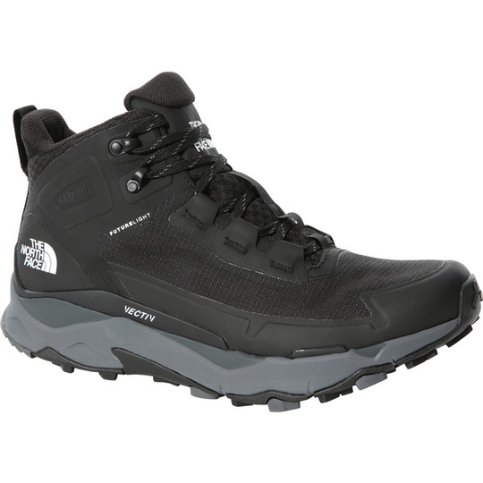 The North Face M Vectiv Exploris Mid Futurelight - Tnf Black/zinc Grey - Miehet - US 7,5 - Partioaitta
