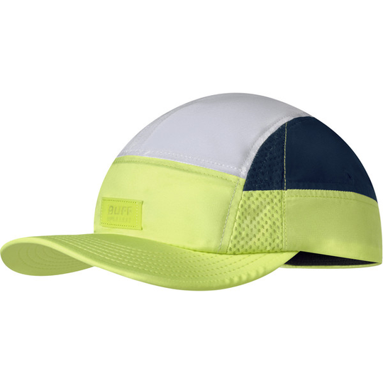 Buff 5 Panel Go Cap - Domus Lime - Unisex - L/XL - Partioaitta