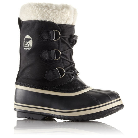 Sorel Yoot Pac Nylon - Black - Lapset - US 1 - Partioaitta
