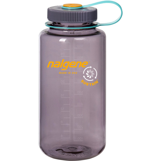 Nalgene Wide Mouth 1.0l Sustain - Aubergine - OneSize - Partioaitta