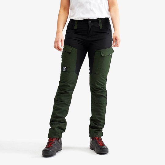 RVRC GP Pants Naiset Forest Green, Koko:L - Ulkoiluhousut, Vaellushousut & Retkeilyhousut