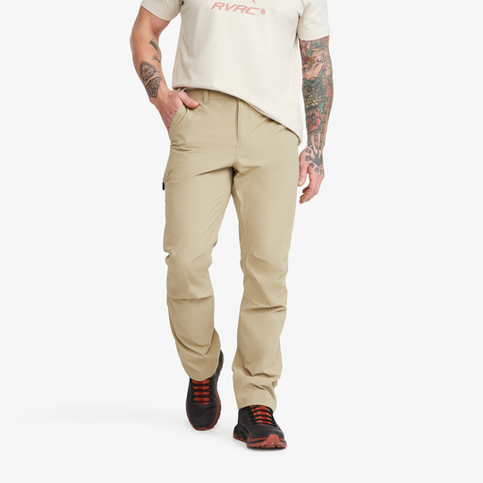 Momentum Stretch Pants Miehet Khaki, Koko:2XL - Ulkoiluhousut, Vaellushousut & Retkeilyhousut