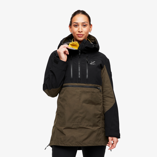Outdoor Anorak Naiset Mud, Koko:L - Ulkoilutakki, Kuoritakki & Tuulitakki