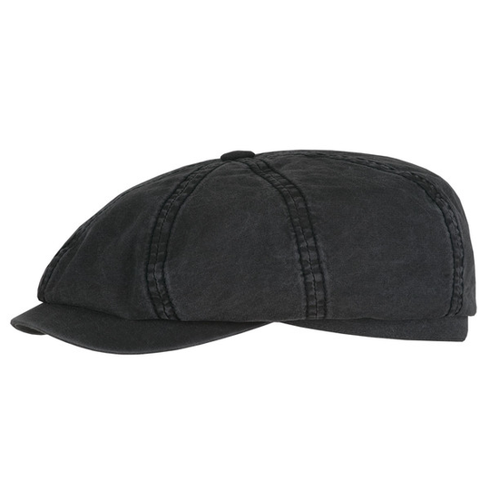 Stetson Hatteras Delave Organic Cotton - Black - Unisex - M - Partioaitta
