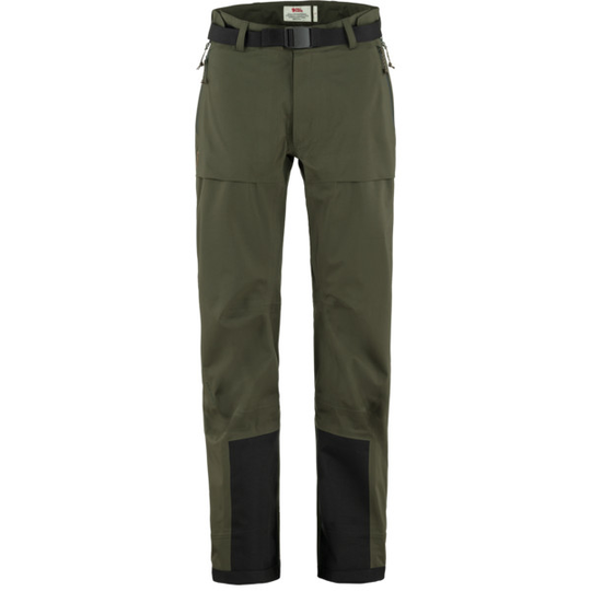 Fjällräven Keb Eco-shell Trousers W - Deep Forest - Naiset - L - Partioaitta