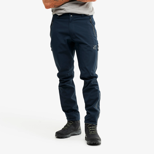 Whisper Pants Miehet Navy, Koko:L - Ulkoiluhousut, Vaellushousut & Retkeilyhousut