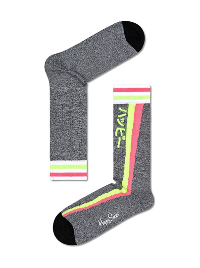 Happy socks shooting stripe thin crew -sukat