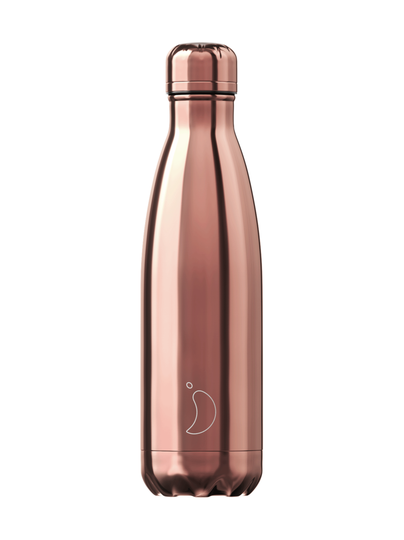 Rose gold chrome -juomapullo 500 ml