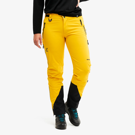 Cyclone Rescue Pants Naiset Yellow, Koko:XL - Ulkoiluhousut, Vaellushousut & Retkeilyhousut