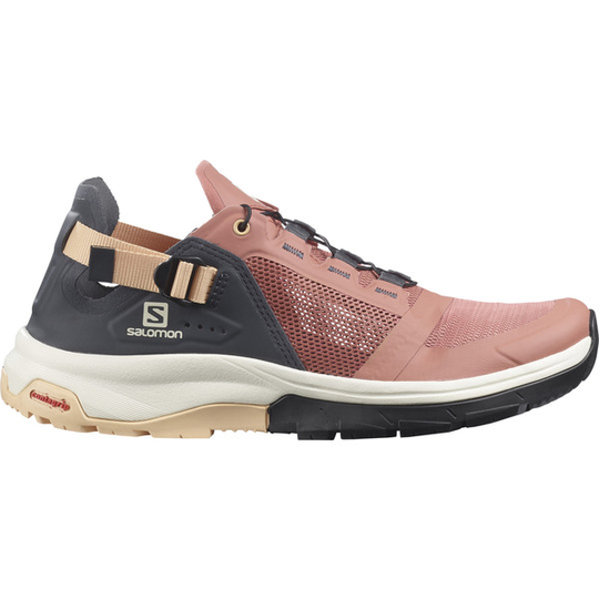 Salomon Tech Amphib 4 W - Brick Dust/ebony/almond Cream - Naiset - UK 5 - Partioaitta
